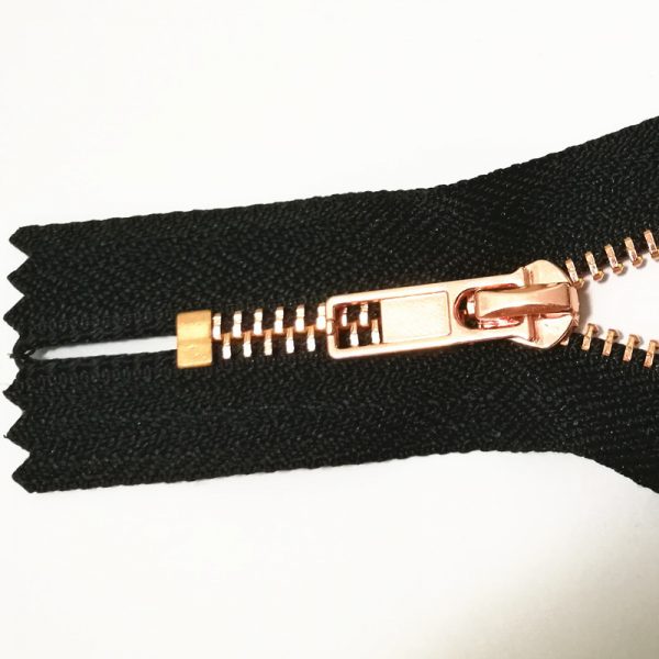 Best rose gold metal accessories to manufacture zipper