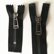Fashion gun zipper with oe and ce