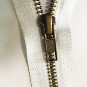 High quality fancy anti brass zipper for sale